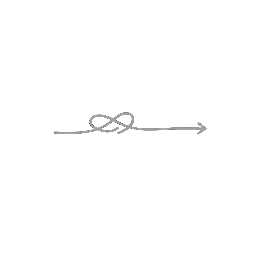 Icon: Ein Knoten löst sich