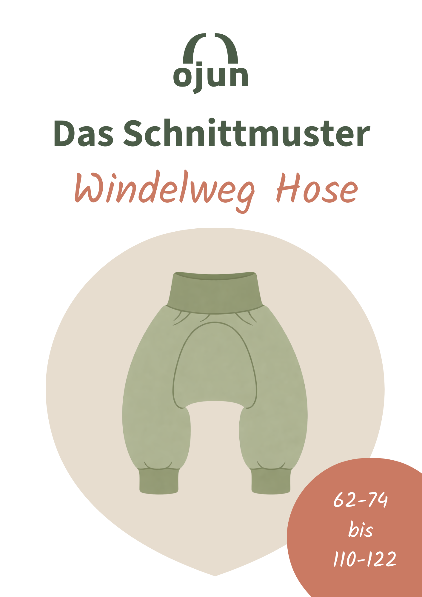 Schnittmuster - Windelweg Hose -